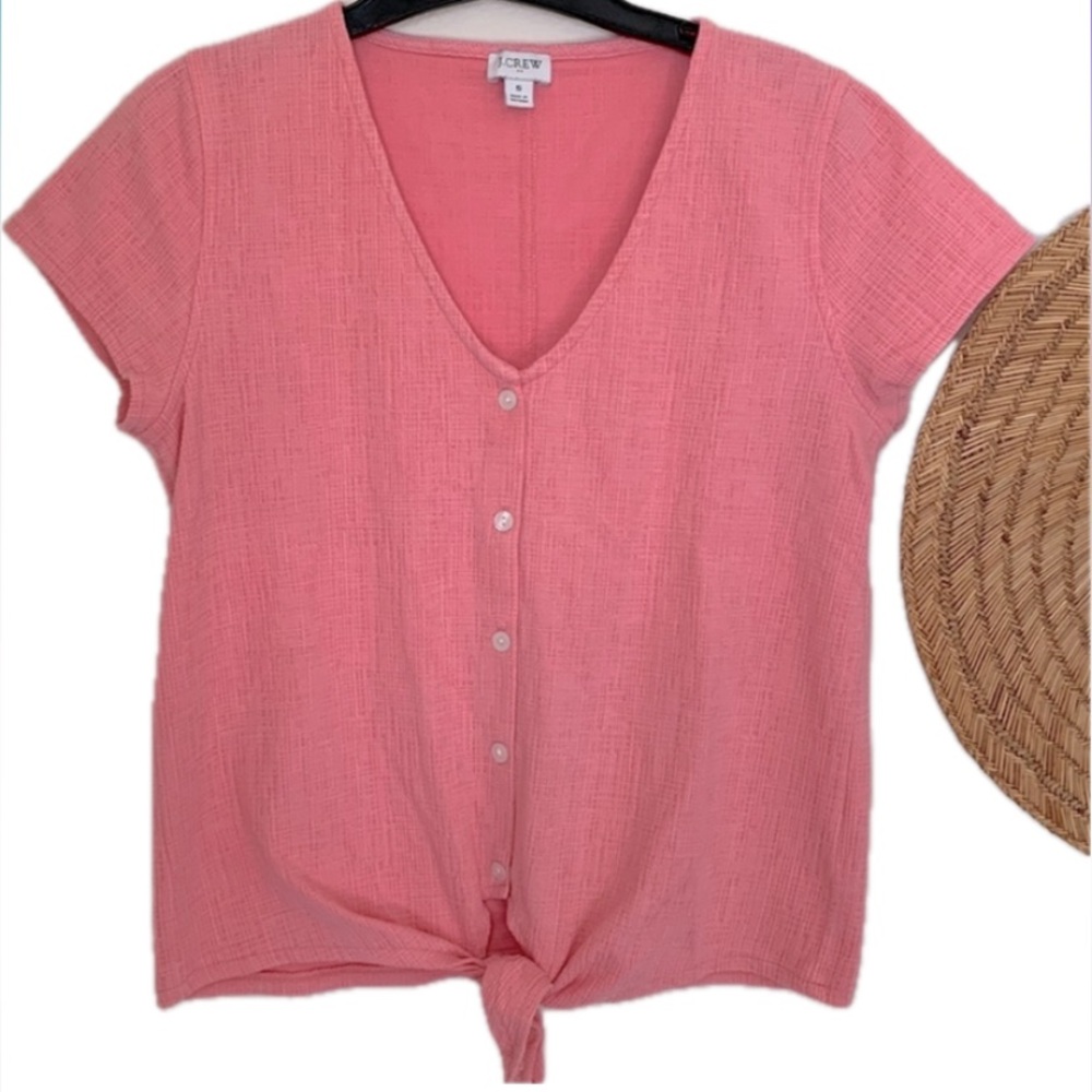 J. Crew Buttoned Crop